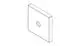 DORNBRACHT-Rosette-ERSATZTEILE-092798001-60-x-60-x-9-x-D-14-8-mm-Chrom-092798001-00 gallery number 1